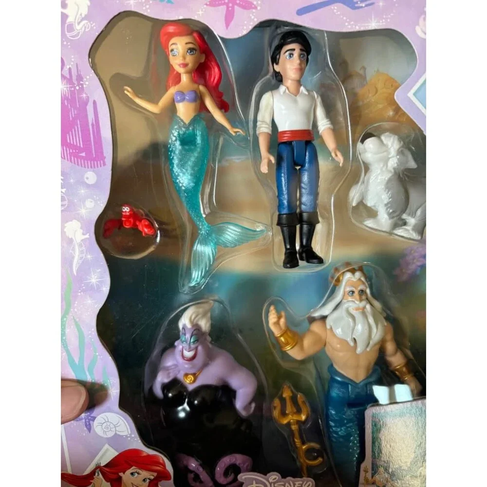 Mattel Disney Princess Ariel Classic Storybook Figure Playset - New In Box (NIB)